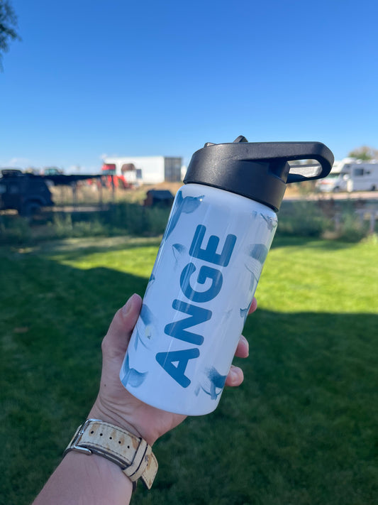 Personalizable Jonah and the Whale Water Bottle