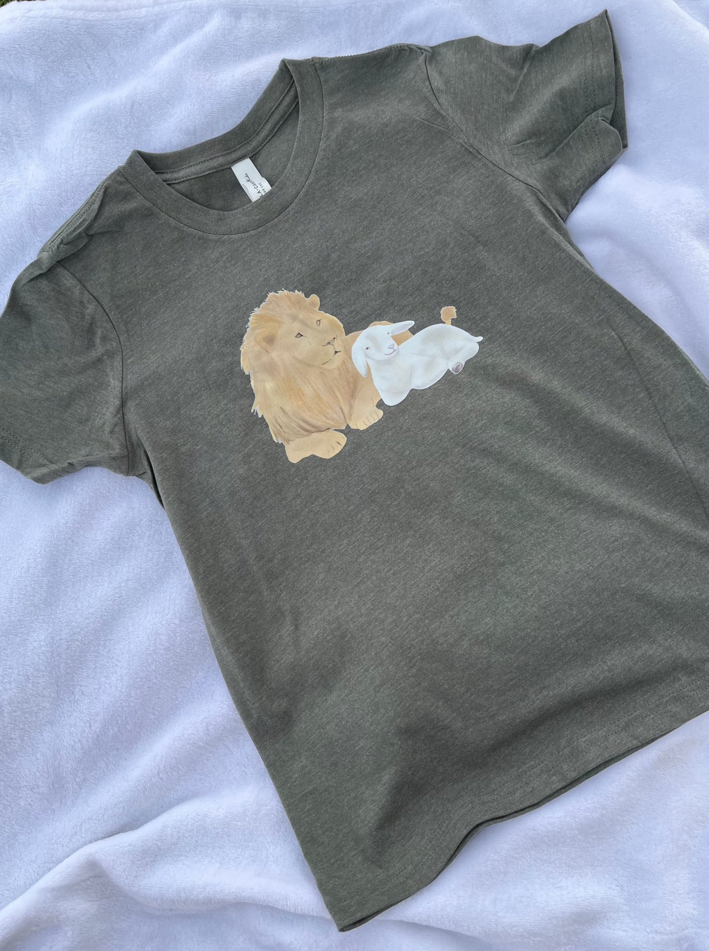 Lion and Lamb Kids T-Shirt