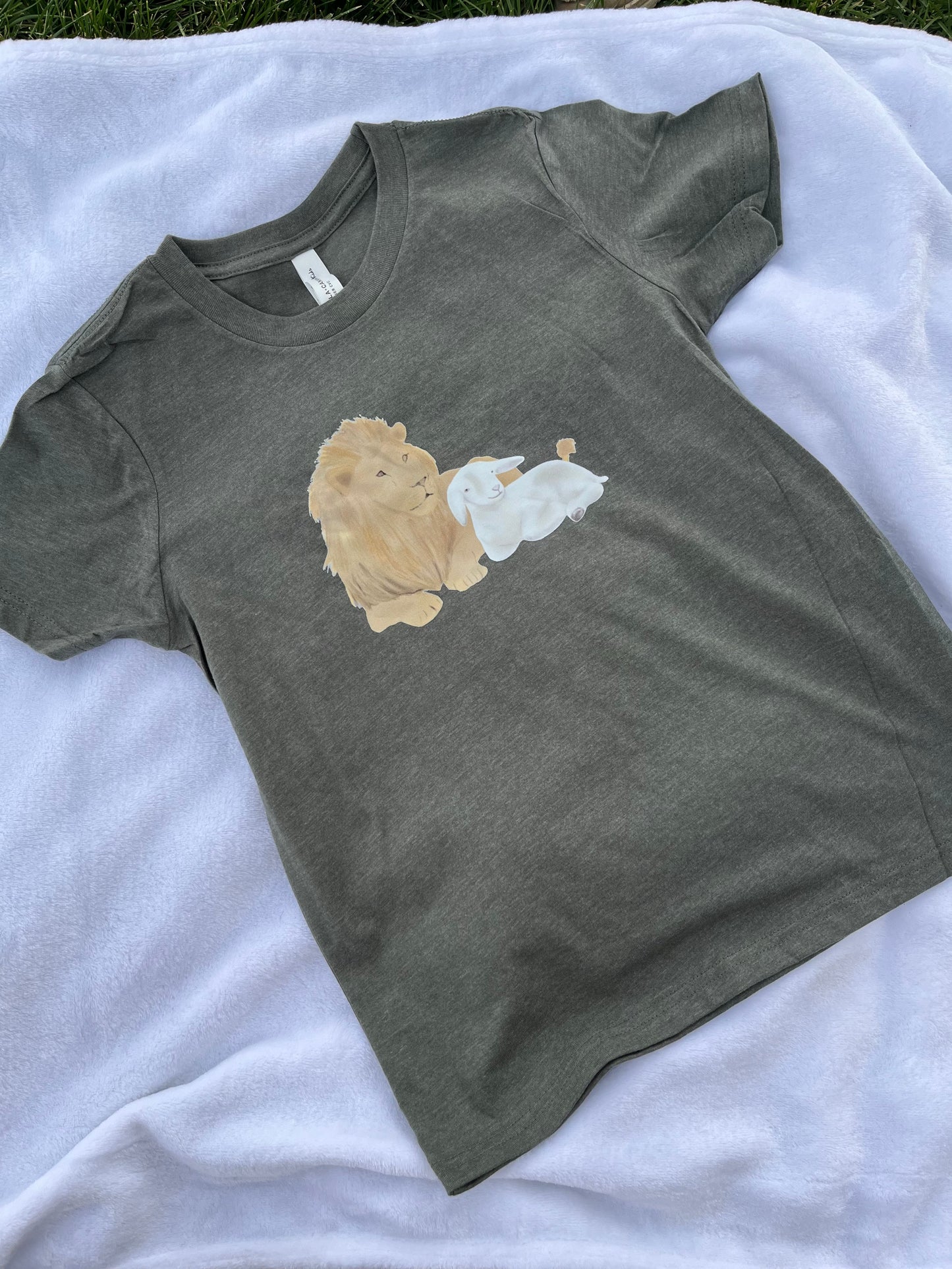 Lion and Lamb Kids T-Shirt